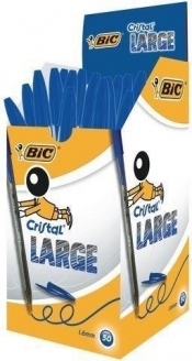 Długopis Cristal Large niebieski BIC (50szt)