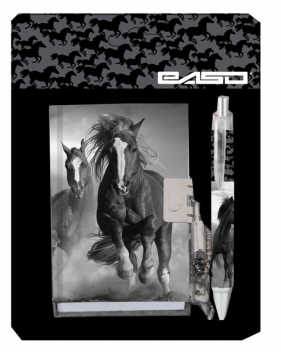 Zestaw pamiętnik z długopisem Paso Horse