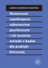 Skuteczność zapobiegania zaburzeniom psychicznym i ich leczenia wnioski z Jadwiga Rakowska