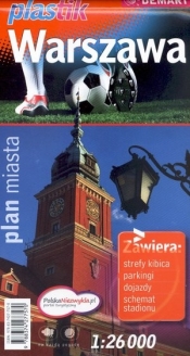 Warszawa plan miasta 1:26 000