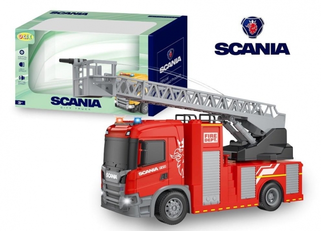 Auto miejskie straż pożarna Scania