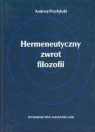 Hermeneutyczny zwrot filozofii