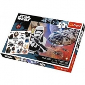 Puzzle Star Wars 50 elementów + 20 tatuaży (90557)