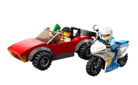 LEGO City: Motocykl policyjny - pościg za samochodem (60392)