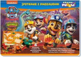 Kraina puzzli. Psi Patrol. Spotkanie z dinozaurami - Opracowanie zbiorowe