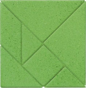 Kamienny tangram: Kwadrat (GOKI-57757)