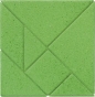 Kamienny tangram: Kwadrat (GOKI-57757)