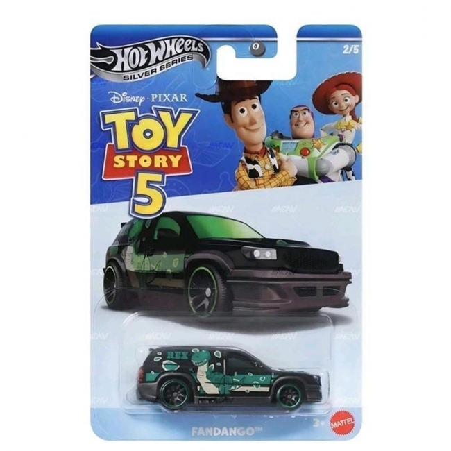 Hot Wheels Silver Toy Story 5 Fandango