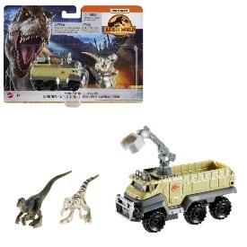 Matchbox Jurassic World Transporter z Welocirapto