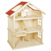 Domek dla lalek, 3-piętrowy (GOKI-51957)