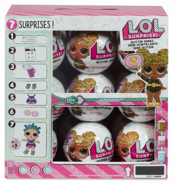 Figurka L.O.L. Surprise Tots Ball Display 36 sztuk (548843xx2E5C)