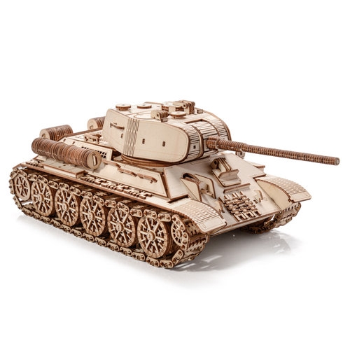 Little Story WOT Drewniane Puzzle Model 3D - Czołg T-34-85