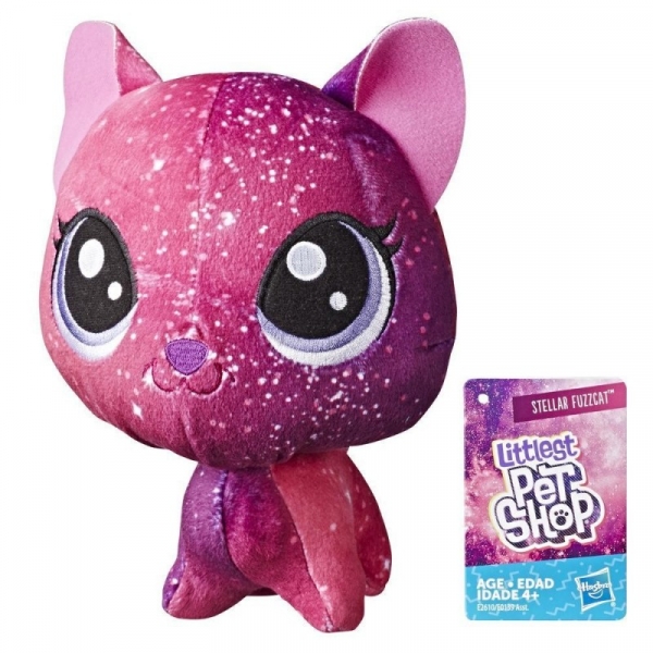 Maskotka Littlest Pet Shop Pluszowe Zwierzaki - Stellar Fuzzcat (E0139/E2610)