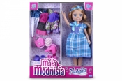 Lalka Natalia Mała Modnisia niebieska (120572)