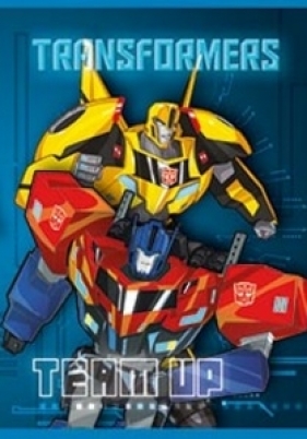 Zeszyt A5 32k kratka laminowany Transformers
