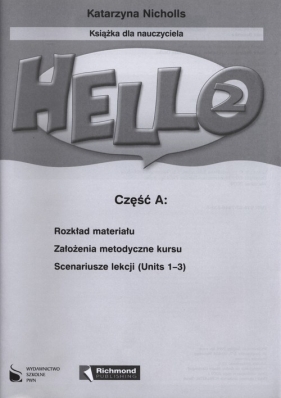 Hello! 2 Materiały dla nauczyciela Wkładki do segregatora + CD - <br />