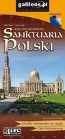 Mapa - Sanktuaria Polski 1:900 000 w.2018 Opracowanie zbiorowe