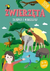 Zgaduj i naklejaj. Zwierzęta - Agnieszka Biela