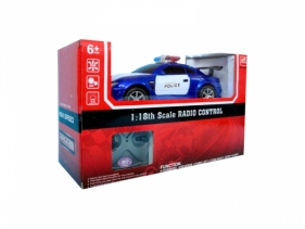 Auto policja sterowana pilotem