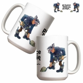 Kubek - Po kawce lepiej się grzebie 440ml