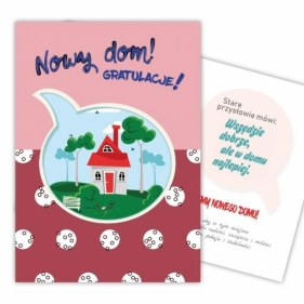 Kartka okolicznościowa Nowy dom
