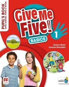 Give Me Five! 1 basic Pupil's Book + kod - Donna Shaw, Joanne Ramsden