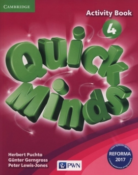 Quick minds 4 Activity Book - Puchta Herbert, Gerngross Gunter, Lewis-Jones Peter