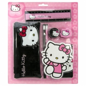 Zestaw szkolny Derform Hello Kitty, 7 elementów (ZpS7hk12)