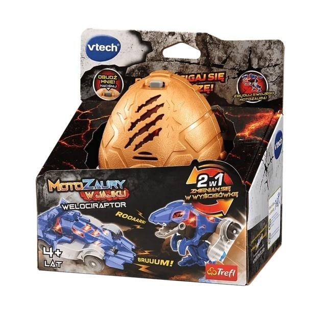 Motozaury - Welociraptor w jajku VTECH