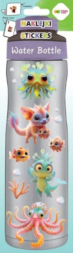 Naklejki Aqua Cuties 83x286 HAPPY COLOR