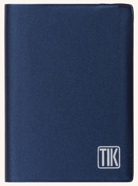 Kalendarz 2017 TIK klasyczny kieszonkowy niebieski