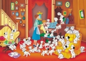 Puzzle dwustronne maxi 101 Dalmatyńczyków 60 - <br />