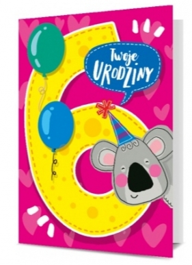 KARNET B6 "Twoje 6 Urodziny"