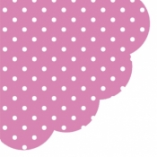 Serwetka Dots cyklamen R SDR066003