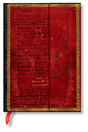 Notes Embellished Manuscripts Orwell, Nineteen Eighty- Four Midi Lined