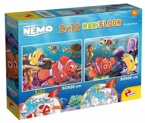 Lisciani Puzzle Maxi Nemo 2X12 Obrazki