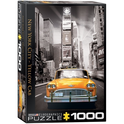 <img src='https://webimage.pl/pics/573/6/d628136106573.jpg' style='height:440px' /> Puzzle 1000 New York City Yellow Cab 6000-0735