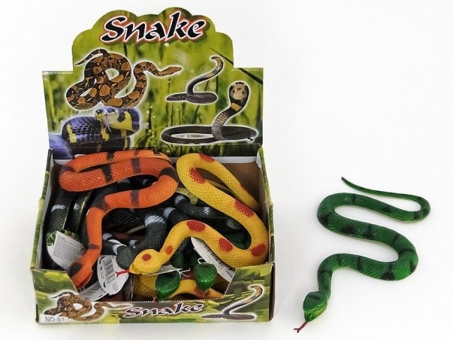 Wąż gumowy 26cm MIX
