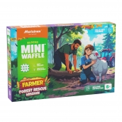 Klocki Waffle mini Farmer - Leśna akcja ratunkowa, 100 elementów (907573)