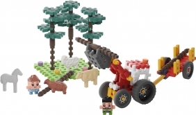 Klocki Waffle mini Farmer - Leśna akcja ratunkowa, 100 elementów (907573)