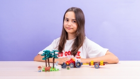 Klocki Waffle mini Farmer - Leśna akcja ratunkowa, 100 elementów (907573)