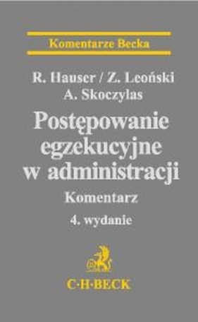 Postępowanie egzekucyjne w administarcji 4w. - Hauser Roman