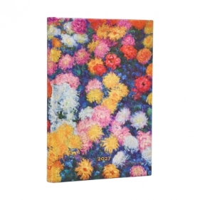 Kalendarz 2027 Monet’s Chrysanthemums tygodniowy