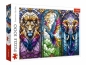 Puzzle 1000 Witraż: Zwierzęta