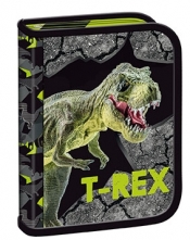 Piórnik dwuklapkowy bez wyposażenia - T-Rex