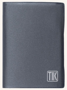 Kalendarz 2017 TIK klasyczny kieszonkowy srebrny
