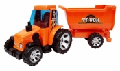 Traktor z przyczepą