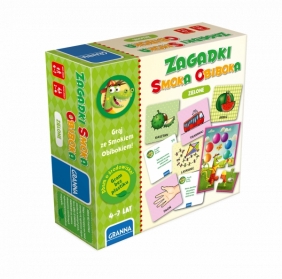Graj ze Smokiem Obibokiem. Zagadki Smoka Obiboka - zielone (00357/WG) - Beata Batorska, Marek Bartkowicz