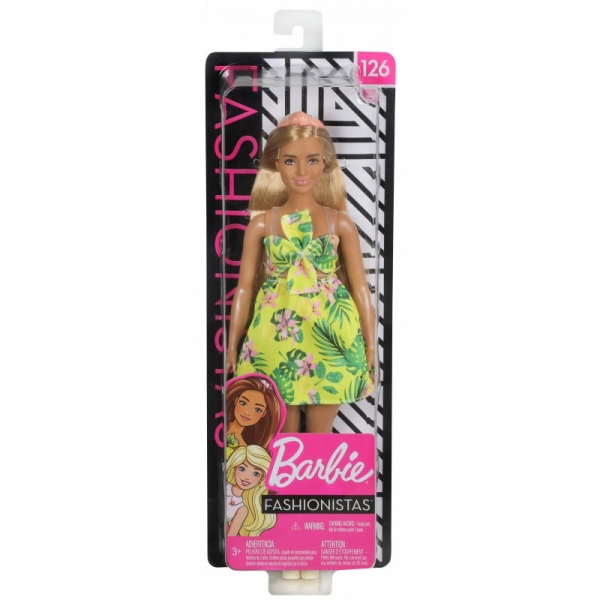 Barbie Fashionistas - Modne Przyjaciółki Lalka Nr 126 (FBR37/FXL59)
