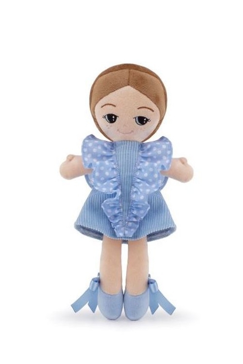 Lalka w niebieskiej sukience S